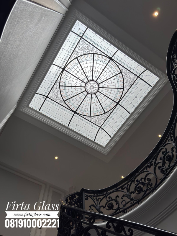 Stained Glass Dome at Pik Residence